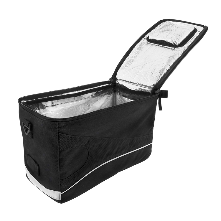 High Quality Insulated Bike Bicycle Cooler Bag for Lunch Food Cans Wine